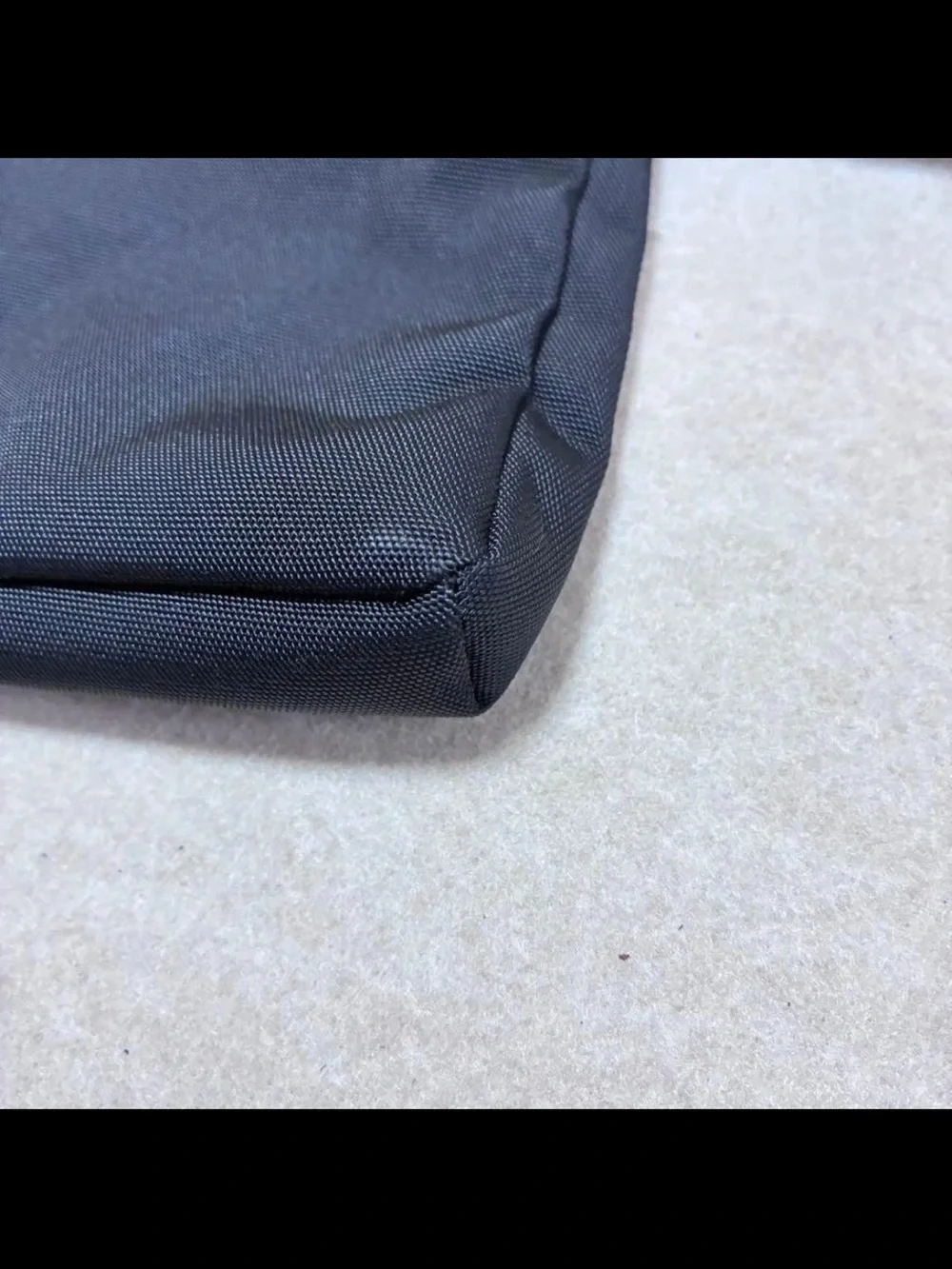 Gucci Black Nylon Dual-Pocket Belt Bag